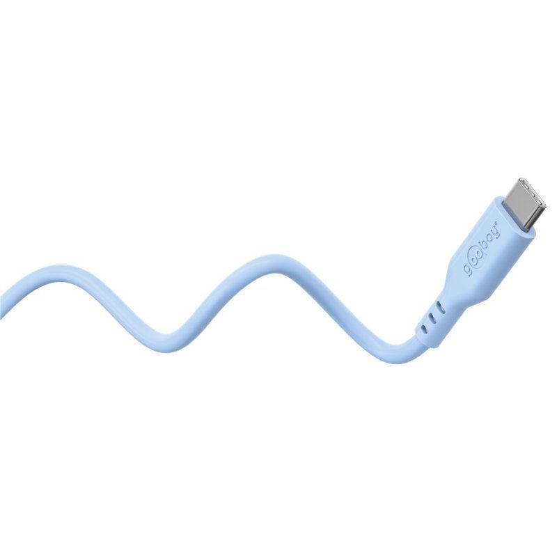 Goobay 77741 câble USB USB 2.0 1,5 m USB C Bleu