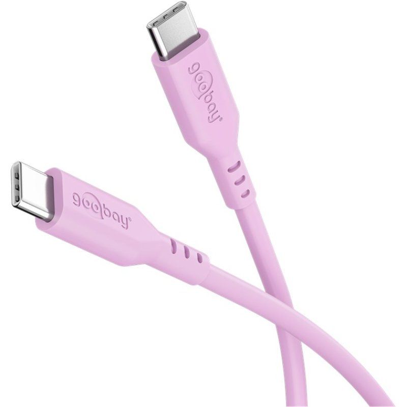 Goobay 77746 câble USB USB 2.0 1,5 m USB C Rose