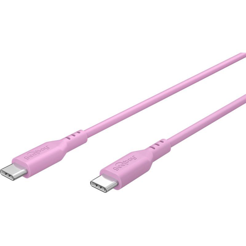 Goobay 77746 câble USB USB 2.0 1,5 m USB C Rose