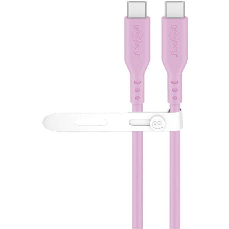 Goobay 77746 câble USB USB 2.0 1,5 m USB C Rose