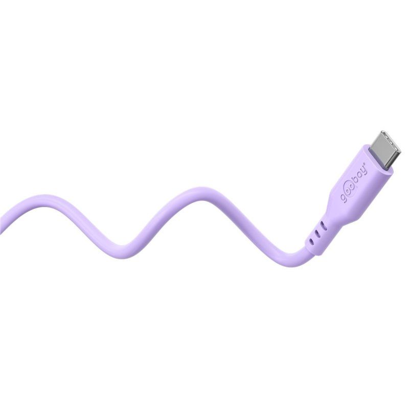 Goobay 77745 USB cable USB 2.0 1.5 m USB C Purple
