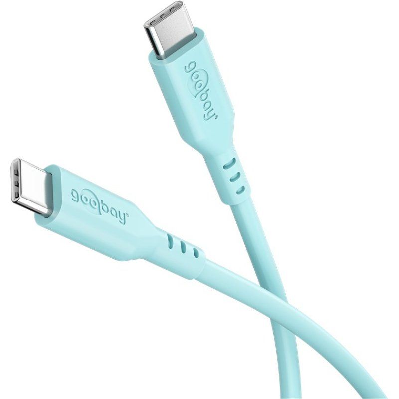Goobay 77744 câble USB USB 2.0 1,5 m USB C Turquoise