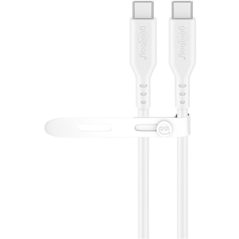 Goobay 77743 USB cable USB 2.0 1.5 m USB C White
