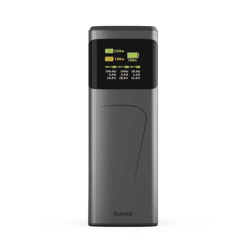 Hama High Power Lithium-Ion (Li-Ion) 24000 mAh Gris
