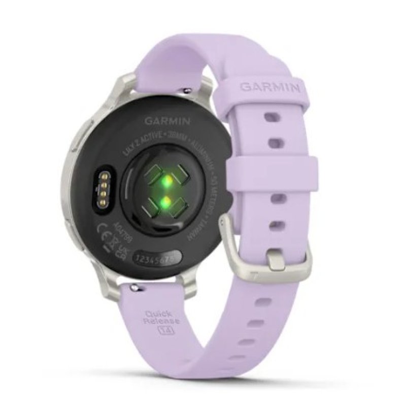 Garmin Lily 2 Active 38 mm Numérique 240 x 201 pixels Écran tactile Argent GPS (satellite)