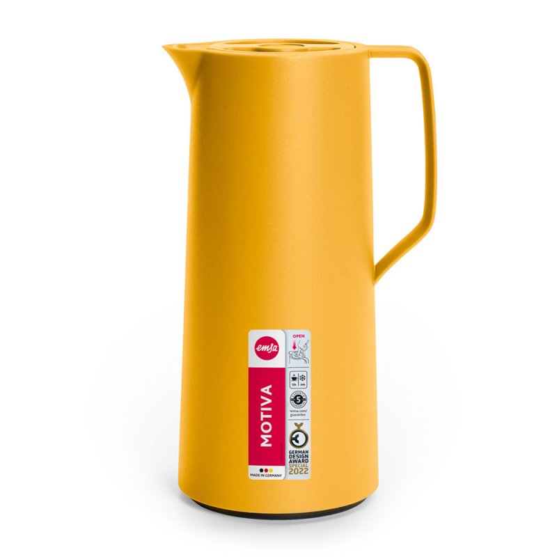 EMSA Motiva Single teapot 1000 ml Yellow