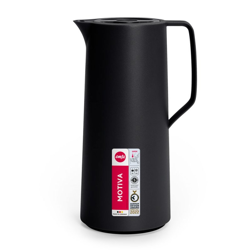 EMSA Motiva Théière simple 1000 ml Noir