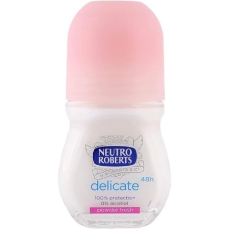 Neutro Roberts 9062 Antiperspirant Gentle Powder Fresh Roll-on Deodorant 50ml - Pack of 2