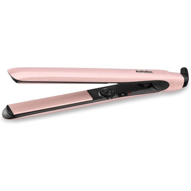 BaByliss 2498PRE hair styling tool Straightening iron Warm Pink