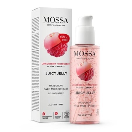 Mossa Juicy Gel Facial Suavizante Hyaluronic Jelly Raspberry 100ml