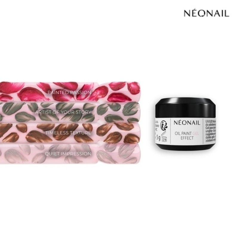 Nonail Oil Paint Gel Effect Artist of Your Story Green 3D Sculpture