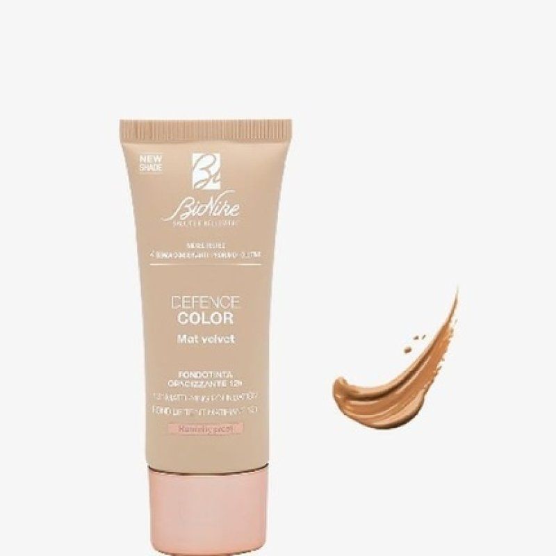 Bionike Defence Color Mat Velvet 12H Mattifying Foundation 406 Cannelle One Size