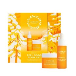 Lumene Nordicc Feel Good Glow Gift Set Glow Boost Essence 30ml Glow Moisturizer 50ml