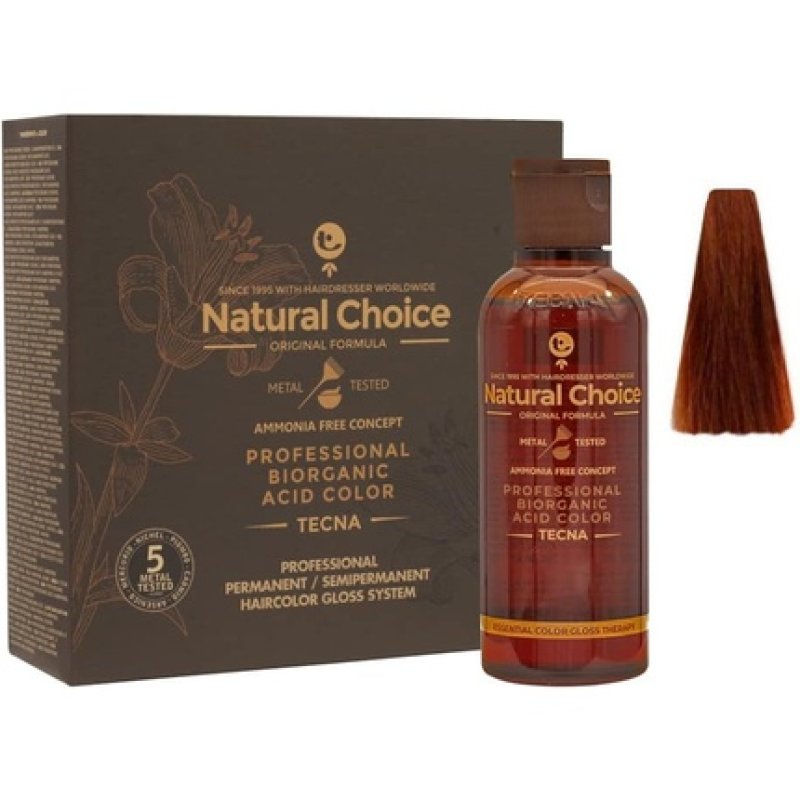 7.4 Biondo Rame Tecna Ncc Biorganic Acid Color 3x130ml - Pack of 3