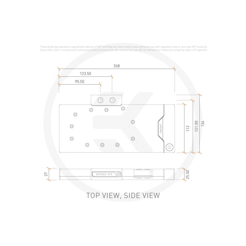 EK Water Blocks 3831109858899 pièce et accessoire pour systèmes de refroidissement d'ordinateurs Bloc d'eau