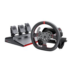 PXN-V10 Pro gaming set - steering wheel pedals mounting clamps (PC / PS4 / Xbox One / Xbox Series X|S)