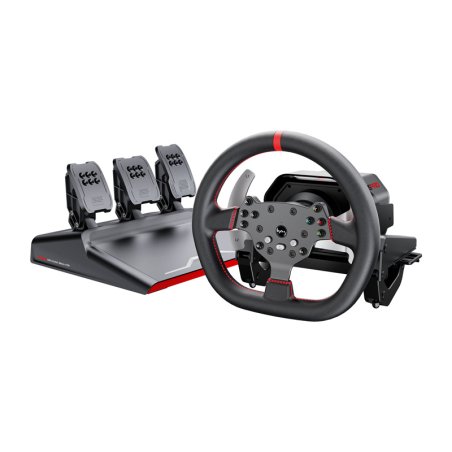 PXN-V10 Pro gaming set - steering wheel pedals mounting clamps (PC / PS4 / Xbox One / Xbox Series X|S)