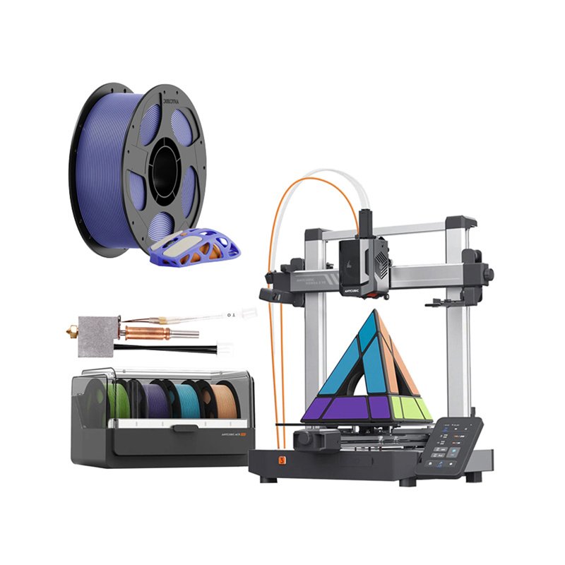 Drukarka 3D Anycubic Kobra 3 V2 Combo Hotend Filament gratis