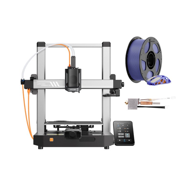 Drukarka 3D Anycubic Kobra 3 V2 Combo Hotend Filament gratis