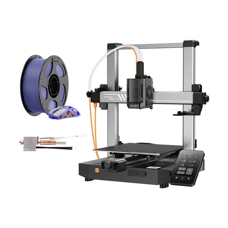 Drukarka 3D Anycubic Kobra 3 V2 Combo Hotend Filament gratis