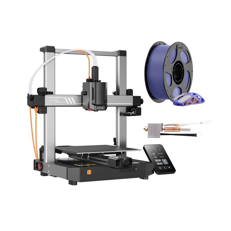 Drukarka 3D Anycubic Kobra 3 V2 Combo Hotend Filament gratis