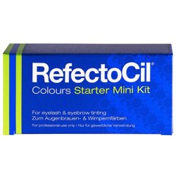Refectocil Starter Set For Dyeing Eyebrows And Eyelashes Colors Mini