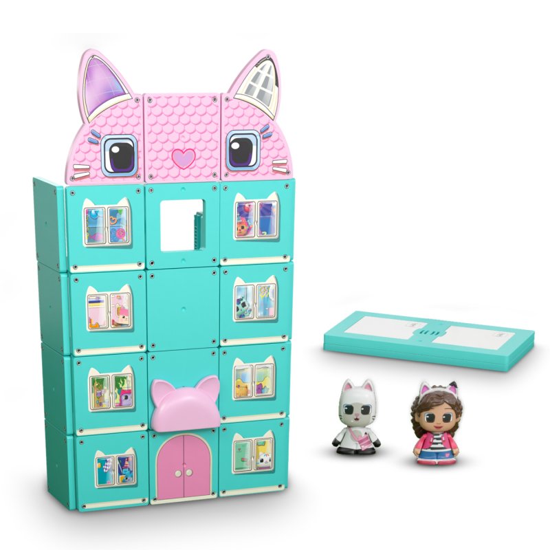 Tile Town - Gabbys Doll House Magnetic Tile playset (90343)