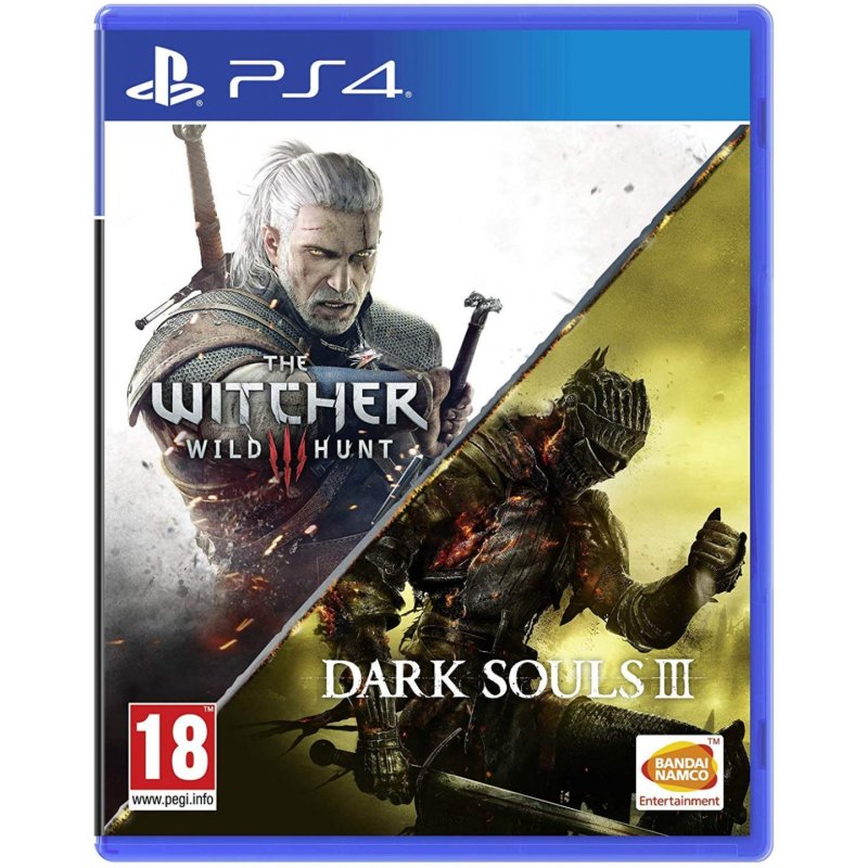 BANDAI NAMCO Entertainment The Witcher III: Wild Hunt + Dark Souls III Compilation English PlayStation 4