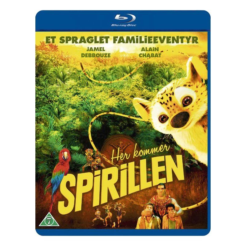 HER KOMMER SPIRILLEN - Sur la piste du Marsupilami - Here comes the Spirille Blu Ray