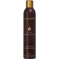 L'Anza Keratin Healing Oil Lustrous Finishing Spray Boosts Shine and Volume