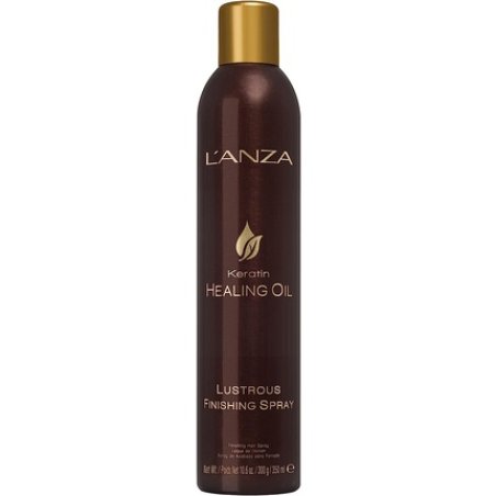 L'Anza Keratin Healing Oil Lustrous Finishing Spray Boosts Shine and Volume