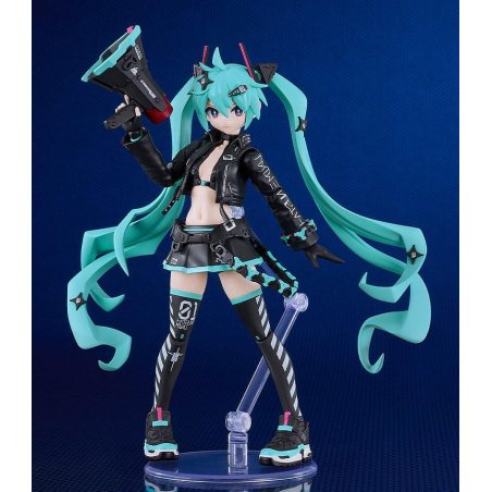 HATSUNE MIKU - Chuocho Tactical Craft - Figurine Plamatea 15cm