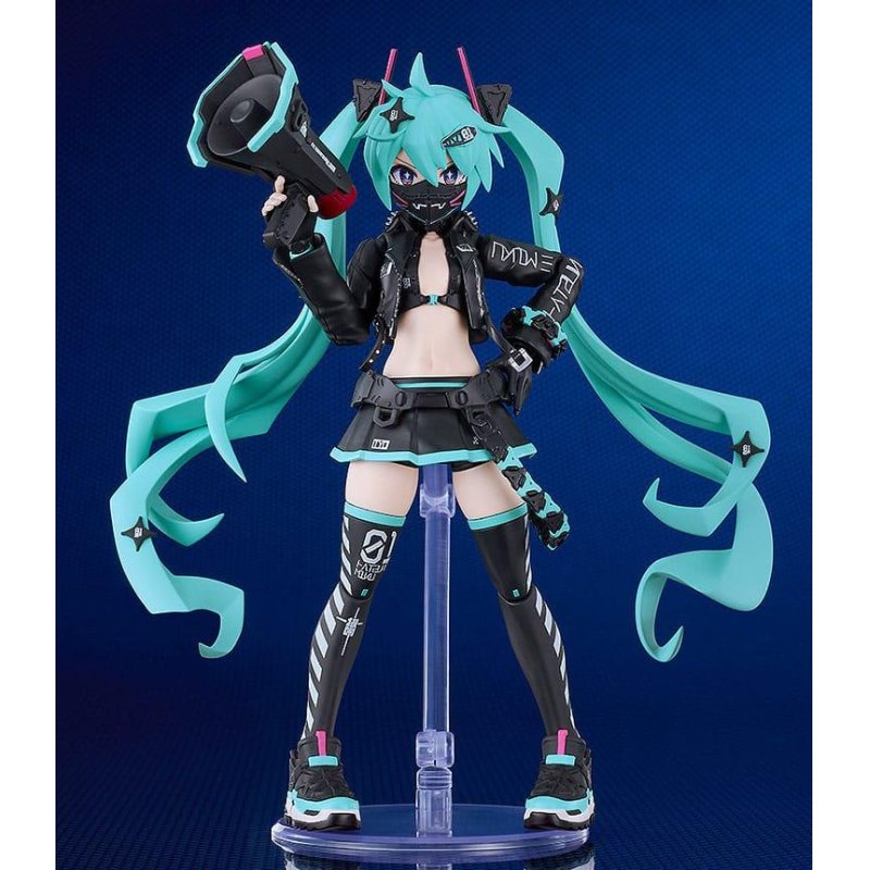 HATSUNE MIKU - Chuocho Tactical Craft - Figurine Plamatea 15cm