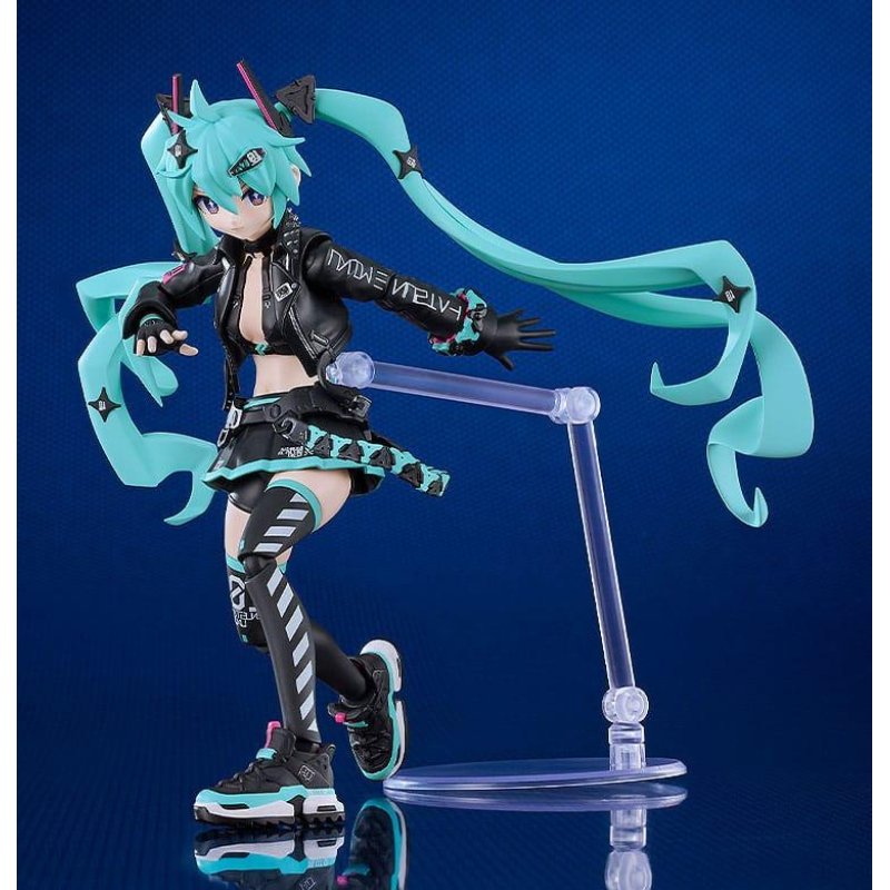 HATSUNE MIKU - Chuocho Tactical Craft - Figurine Plamatea 15cm