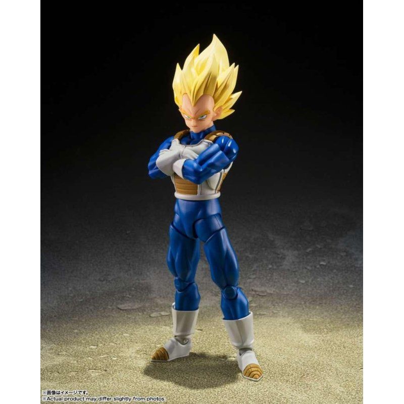DRAGON BALL Z - Super Saiyan Vegeta - Figurine S.H. Figuarts 13.5cm