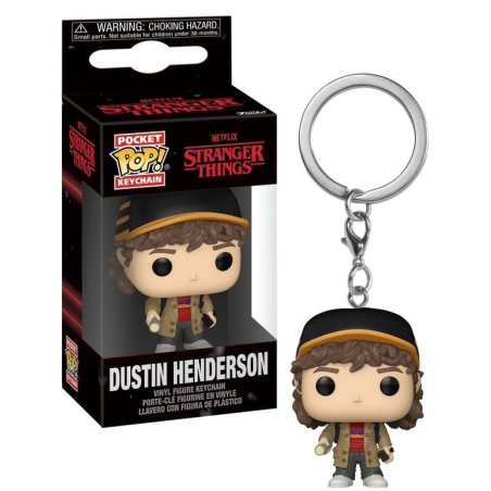 STRANGER THINGS S5 - Pocket Pop Keychain - Dustin Henderson