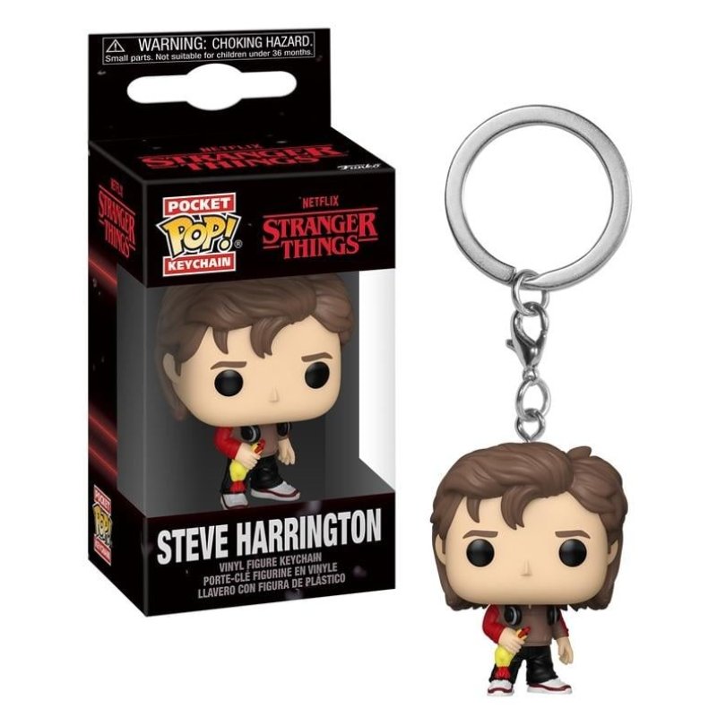 STRANGER THINGS S5 - Pocket Pop Keychain - Steve Harrington