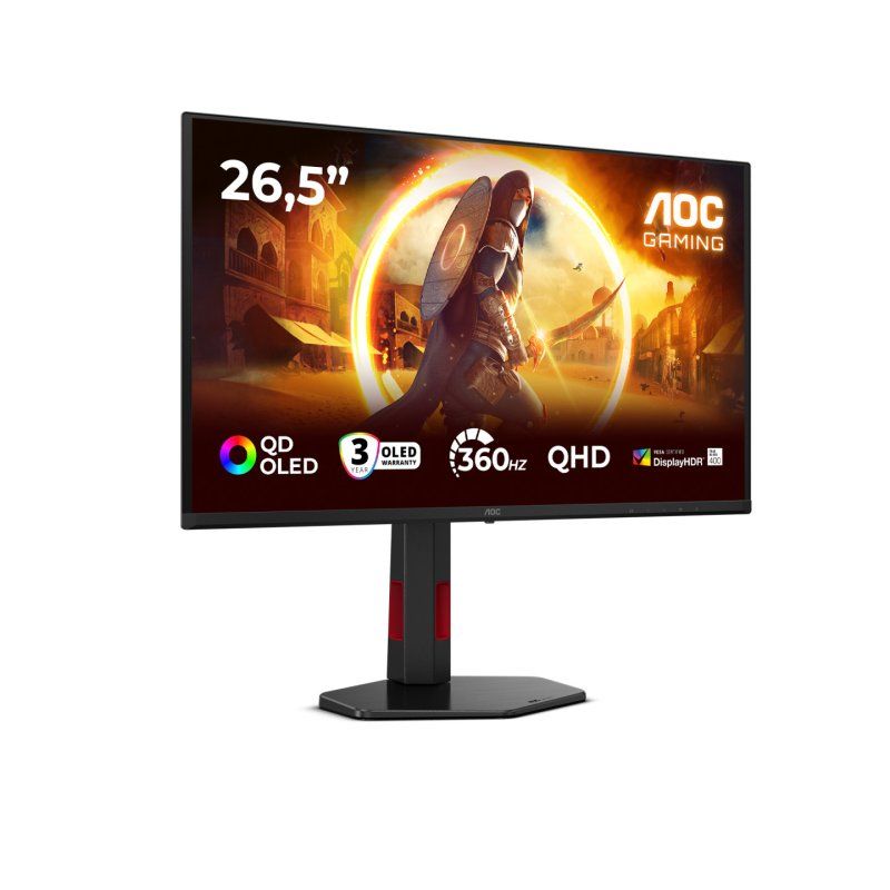 26.5' 16:9 QD-OLED 360Hz 2560x1440 HAS 1
