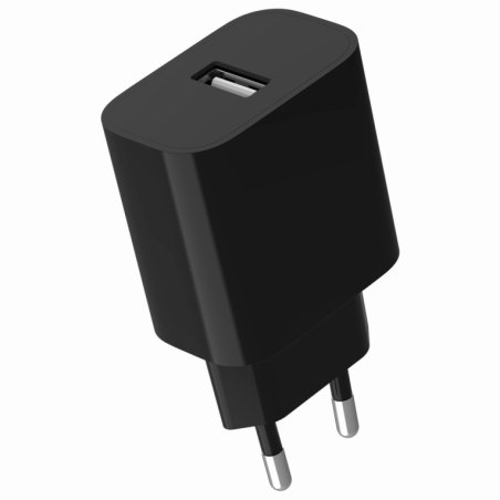 Chargeur secteur Gembird - 1x USB-A 12W (Noir)