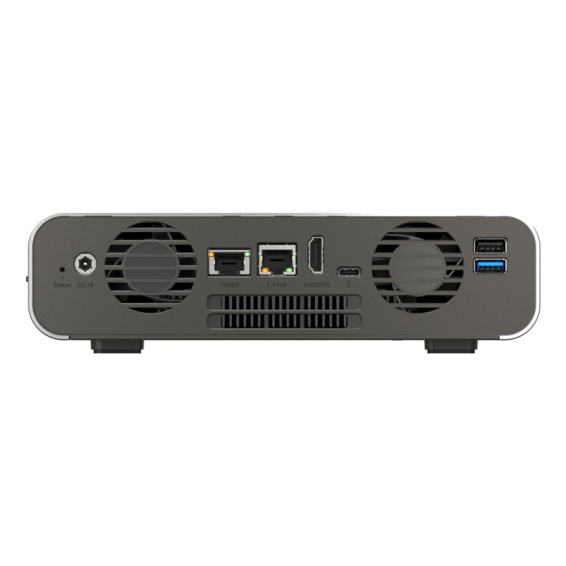 QNAP TBS-h574TX-i5UC-05S02 NAS Compact Intel Core™ i5 i5-1235U 16 GB 19.2 TB SSD QNAP QTS Grey, Black