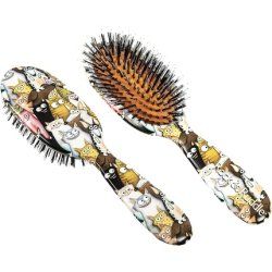 Rock & Ruddle Natural Mixed Boar Bristle Hair Brush for Women and Kids