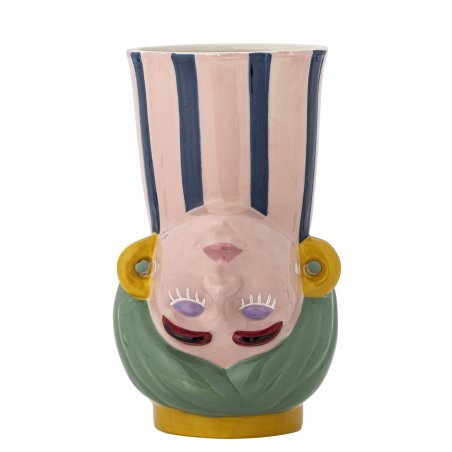 Bloomingville - Miss Jody Vase - Rose - Stoneware