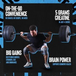 Animal Creatine Chews Tablets - Enhanced Creatine Monohydrate with Astragin