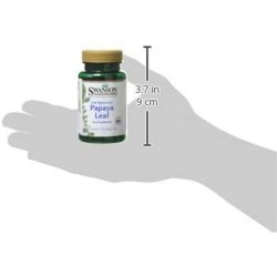 Swanson Full Spectrum Papaya Leaf 400mg 60 Capsules