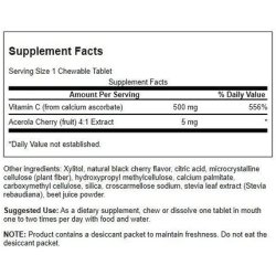 Swanson Sugar-Free Chewable Vitamin C Cherry 60 Chwbls