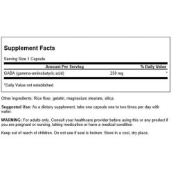 Gaba 250mg - 60 Capsules