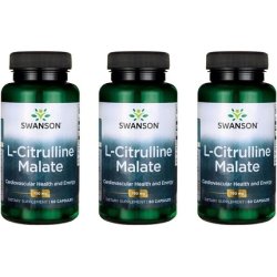 Swanson L-Citrulline Malate 750mg 60 Capsules