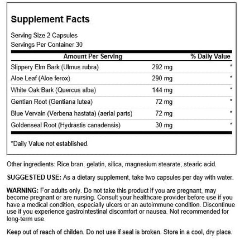 Swanson Colon Helper Herbal Supplement for Digestive Health 60 Capsules