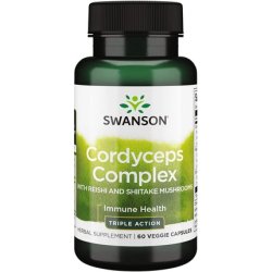 Swanson Cordyceps Complex 60 Veg Capsules