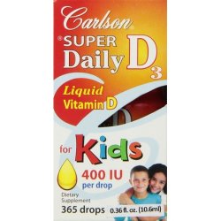 Carlson Labs Kid's Super Daily D3 400 IU 10ml